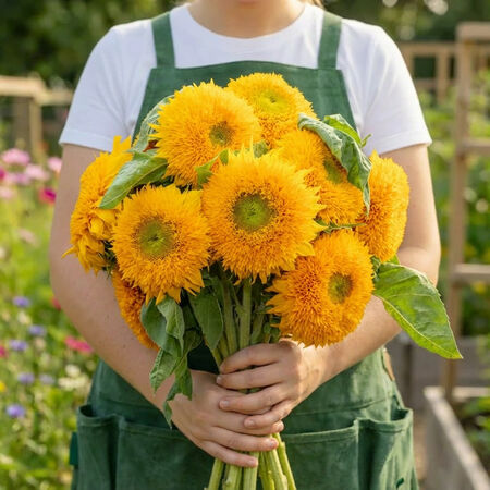 Goldy Double, Organic Sunflower Seeds - Packet image number null